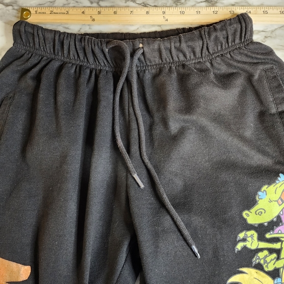 Nickelodeon The Best of the 90's Rugrats Black Sweatpants Joggers - Picture 12 of 14